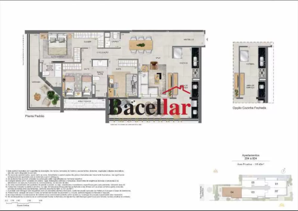 Cobertura, 3 quartos, 239 m² - Foto 10