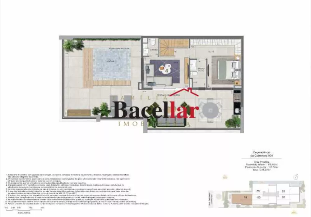 Cobertura, 3 quartos, 239 m² - Foto 16