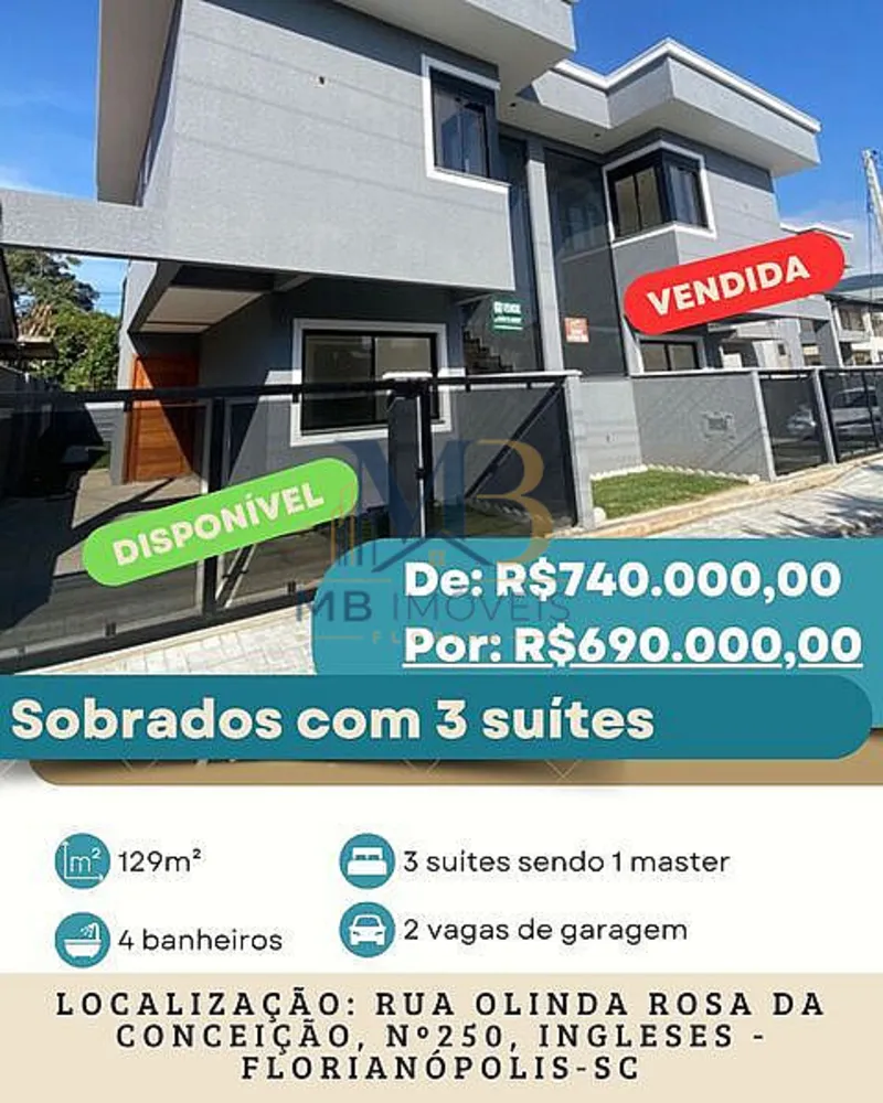 Sobrado, 3 quartos, 129 m² - Foto 14