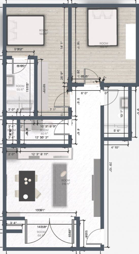Apartamento à venda com 2 quartos, 71m² - Foto 5