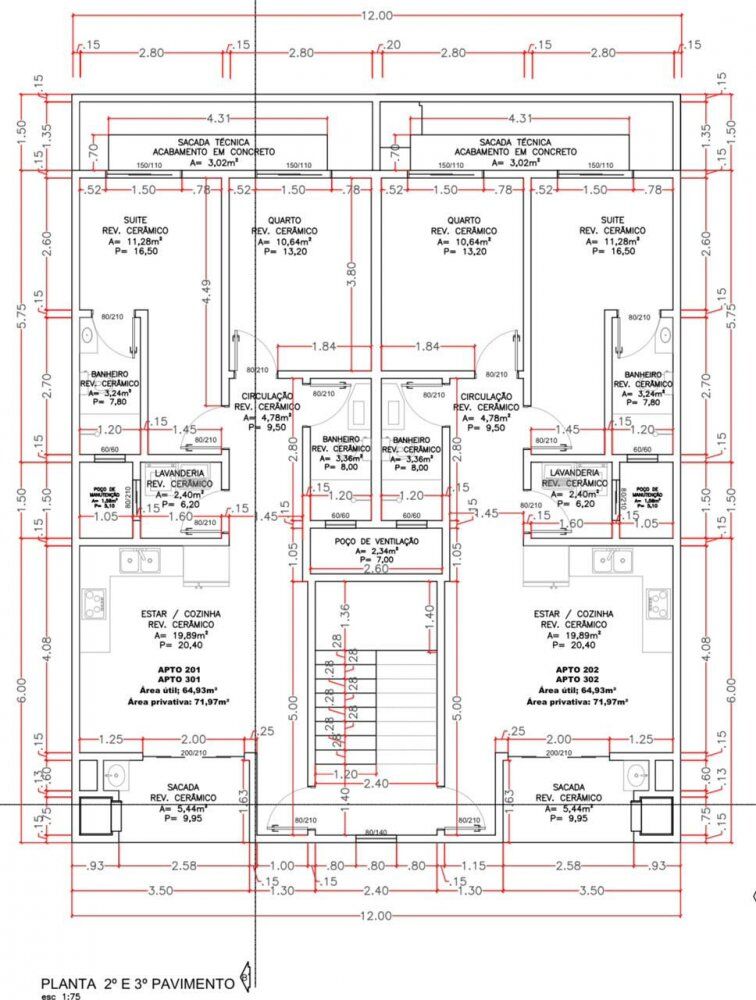 Apartamento à venda com 2 quartos, 71m² - Foto 2