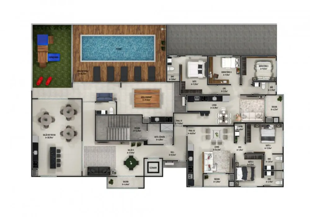 Apartamento, 2 quartos, 69 m² - Foto 5