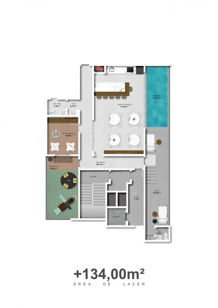 Apartamento, 2 quartos, 71 m² - Foto 13