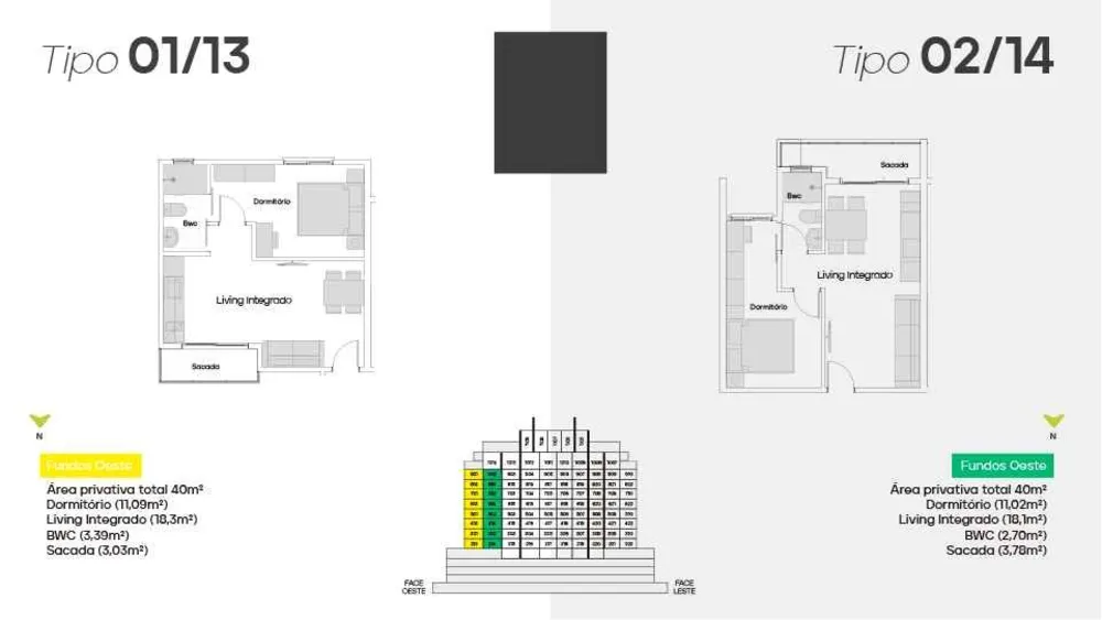 Apartamento, 1 quarto, 40 m² - Foto 13