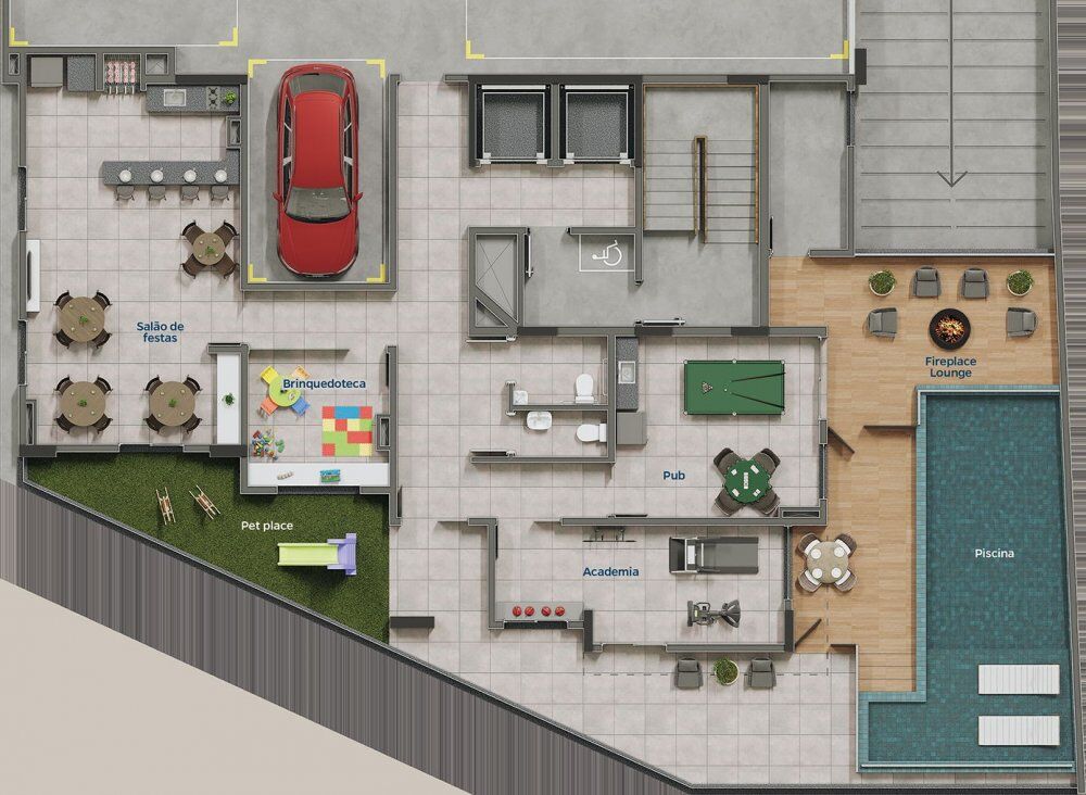 Apartamento à venda com 2 quartos, 58m² - Foto 12