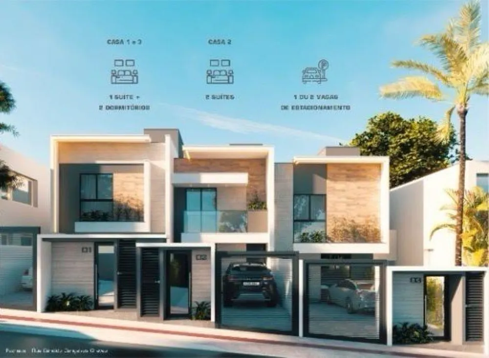Sobrado, 2 quartos, 100 m² - Foto 1