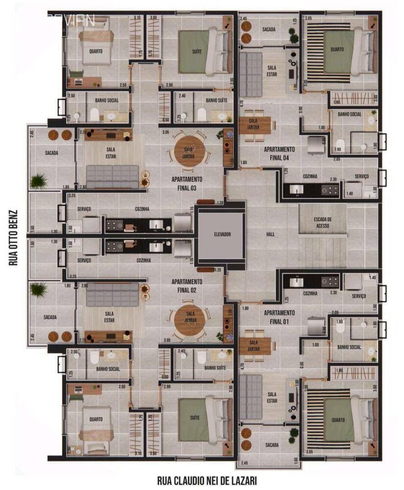 Apartamento, 2 quartos, 67 m² - Foto 6