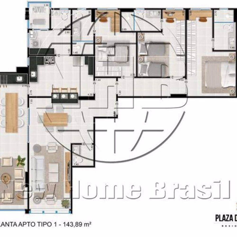 Apartamento, 3 quartos, 133 m² - Foto 7