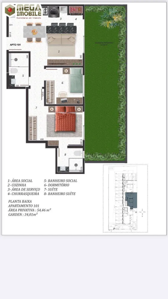 Apartamento, 2 quartos, 64 m² - Foto 14
