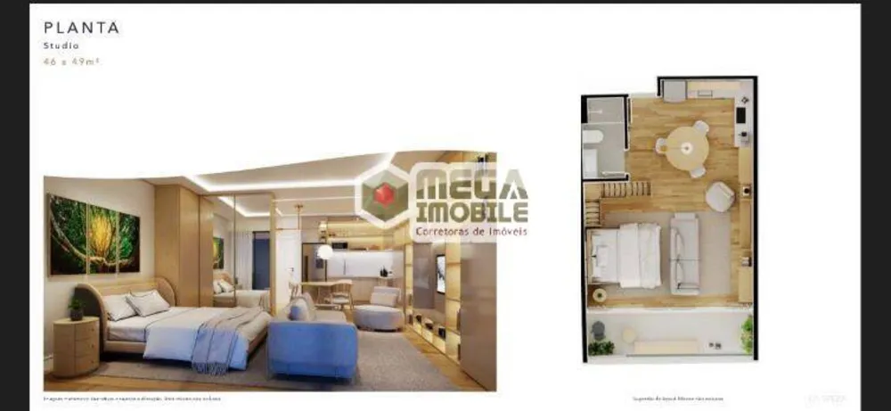 Apartamento, 1 quarto, 43 m² - Foto 8
