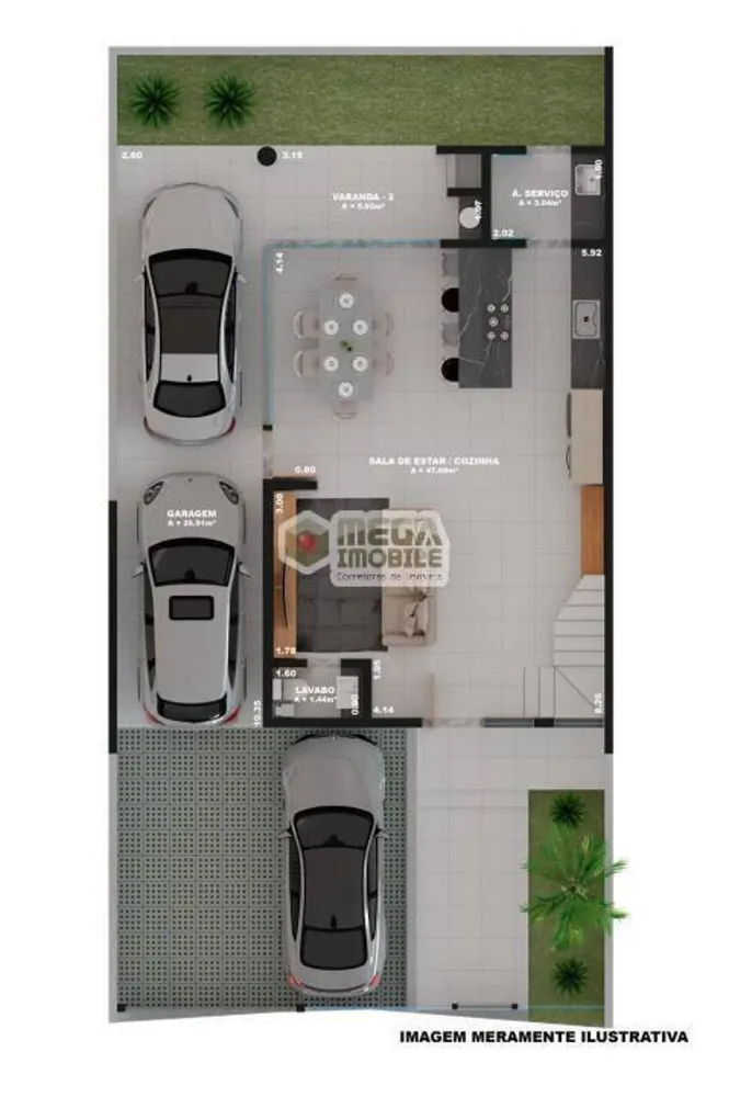 Casa, 3 quartos, 187 m² - Foto 5