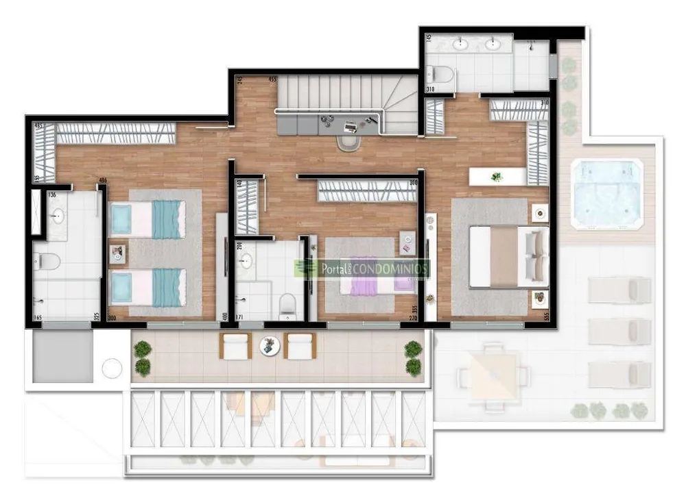 Apartamento, 3 quartos, 154 m² - Foto 3