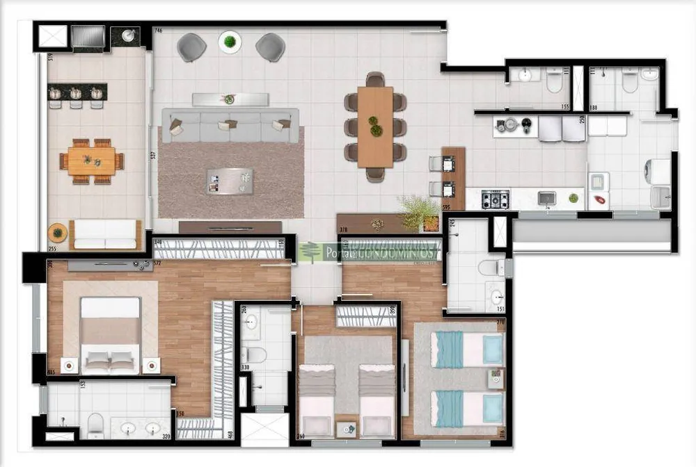 Apartamento, 3 quartos, 154 m² - Foto 13
