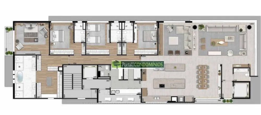 Apartamento, 4 quartos, 372 m² - Foto 10