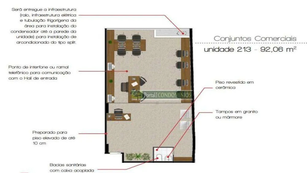 Sala-Conjunto, 80 m² - Foto 7