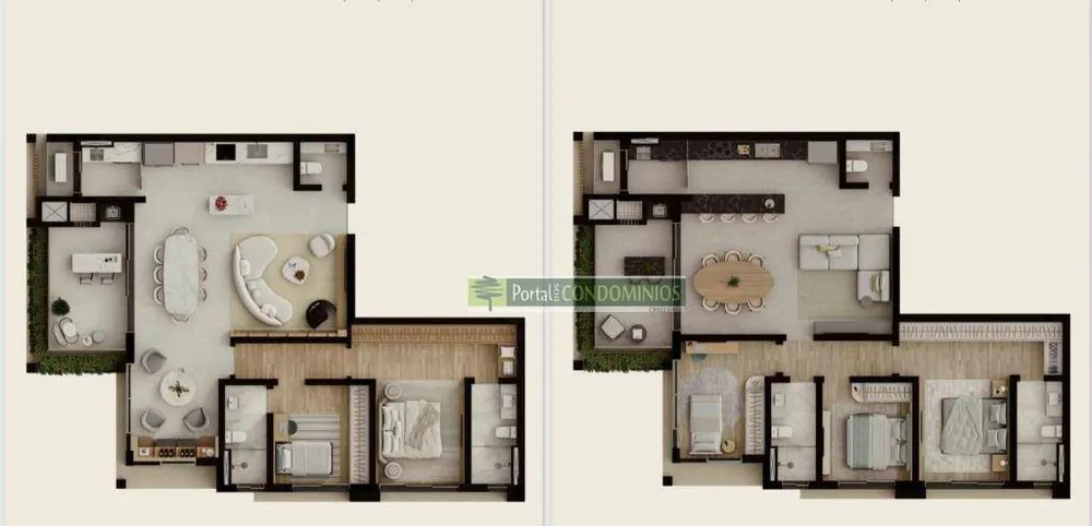 Apartamento, 3 quartos, 124 m² - Foto 3