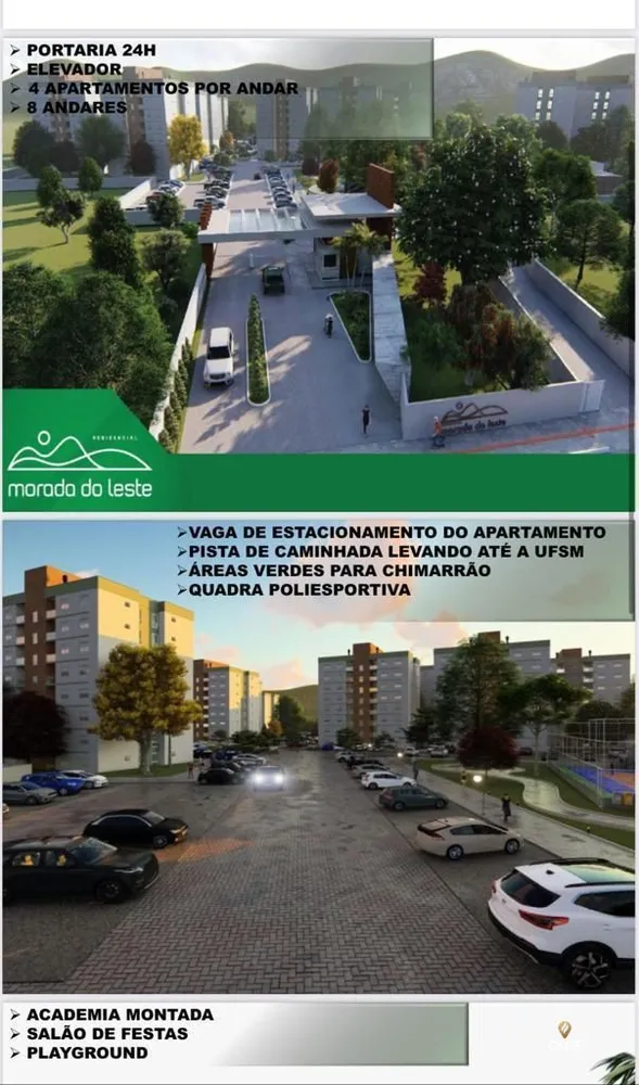 Apartamento, 2 quartos, 52 m² - Foto 2