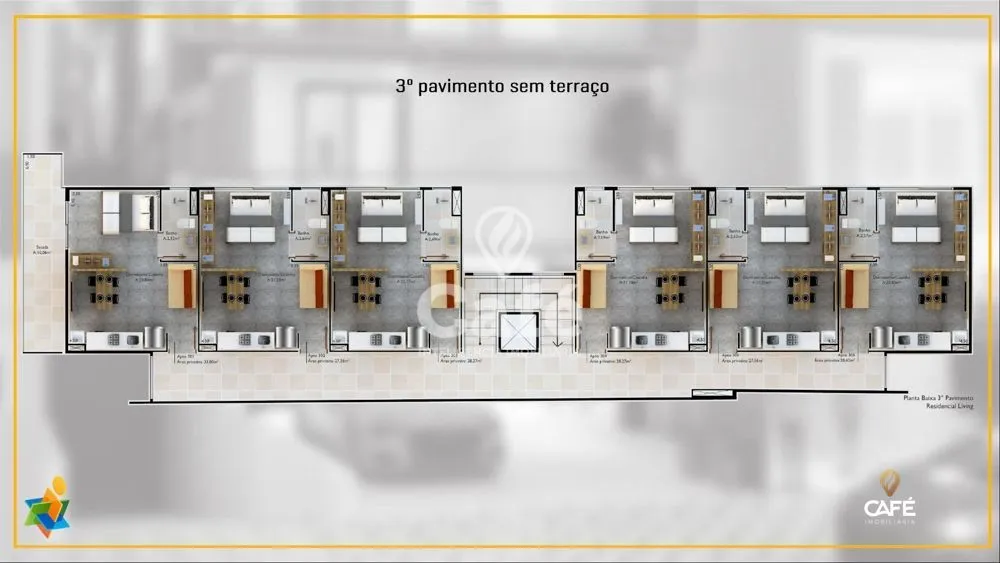 Apartamento, 1 quarto, 39 m² - Foto 3