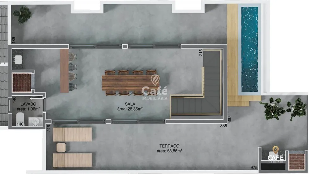Apartamento, 2 quartos, 53 m² - Foto 2
