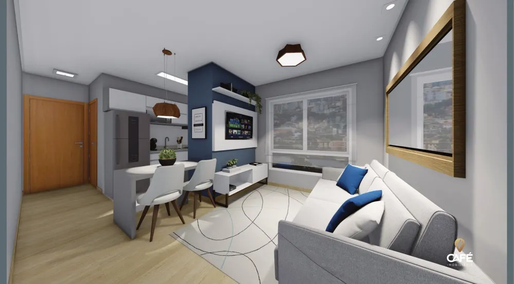 Apartamento, 1 quarto, 37 m² - Foto 2