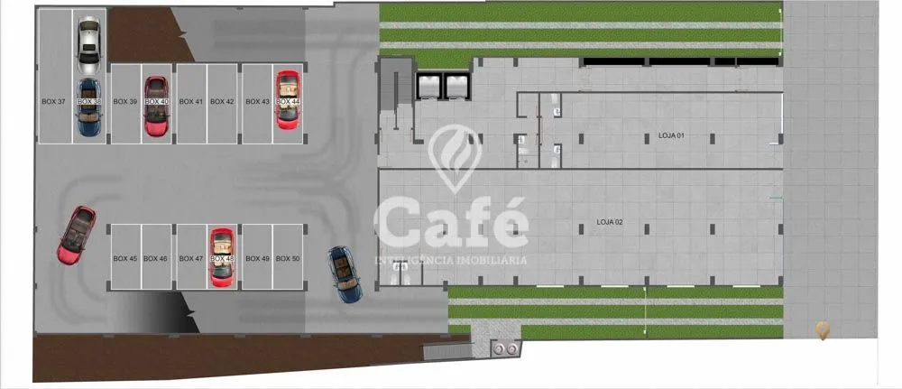 Loja-Salão, 261 m² - Foto 2