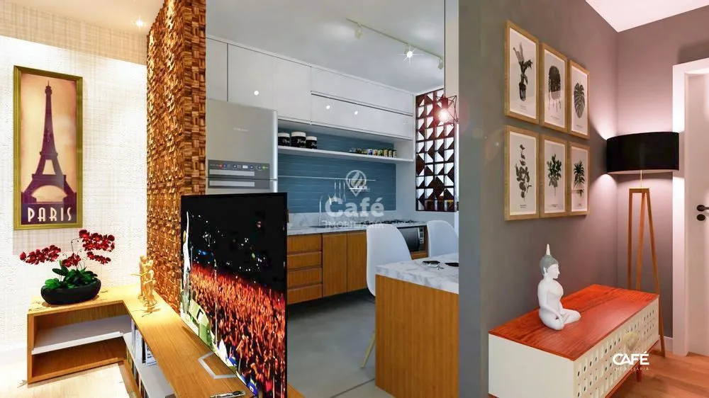 Apartamento, 2 quartos, 52 m² - Foto 3