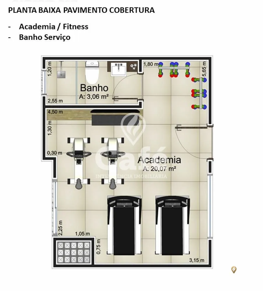Apartamento, 1 quarto, 40 m² - Foto 3