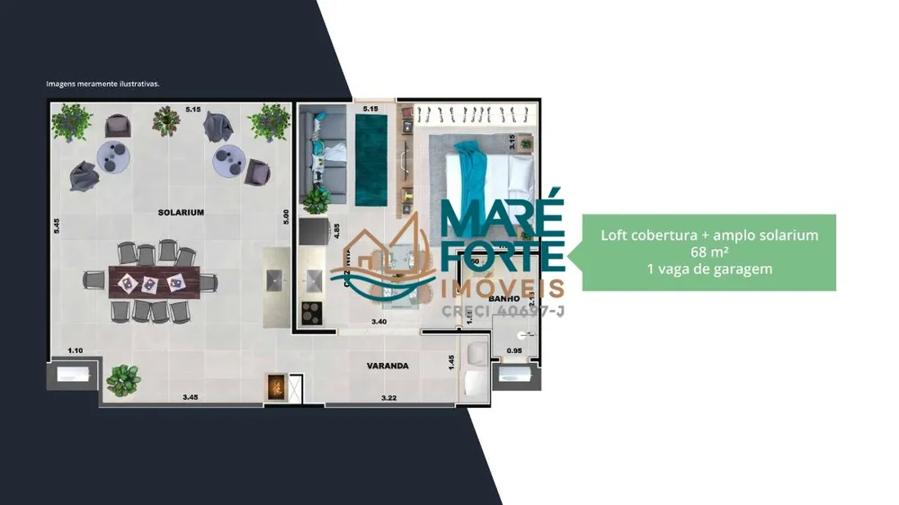 Apartamento, 1 quarto, 34 m² - Foto 8