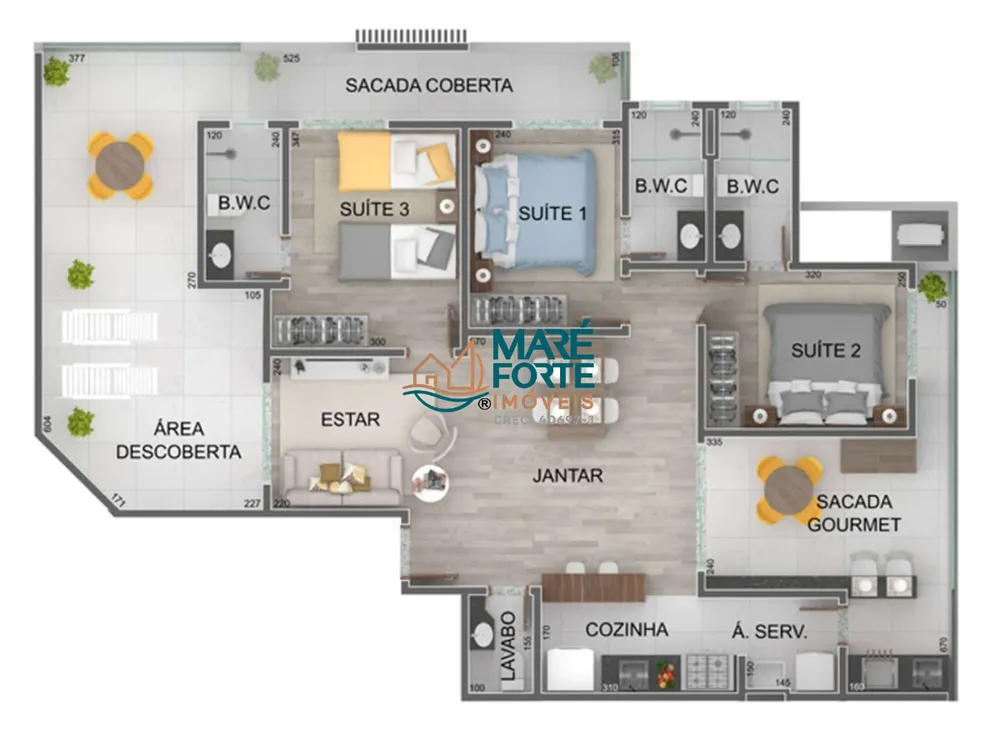Cobertura, 3 quartos, 122 m² - Foto 16