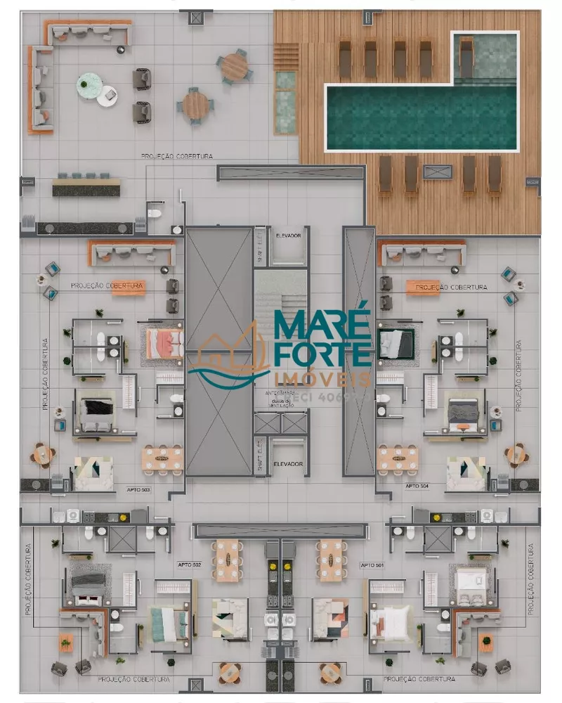 Cobertura, 2 quartos, 106 m² - Foto 11