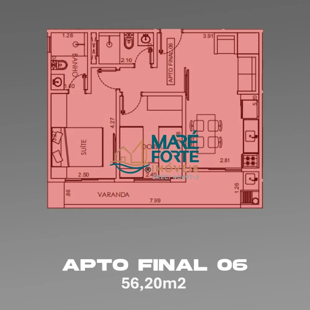 Apartamento, 1 quarto, 35 m² - Foto 7