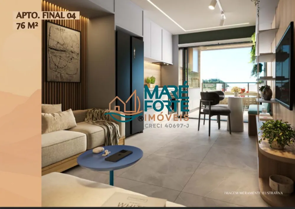 Apartamento, 2 quartos, 60 m² - Foto 1