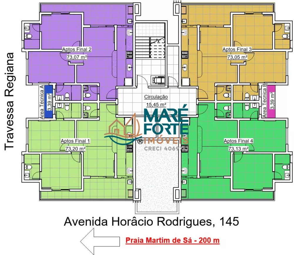 Apartamento, 2 quartos, 73 m² - Foto 8