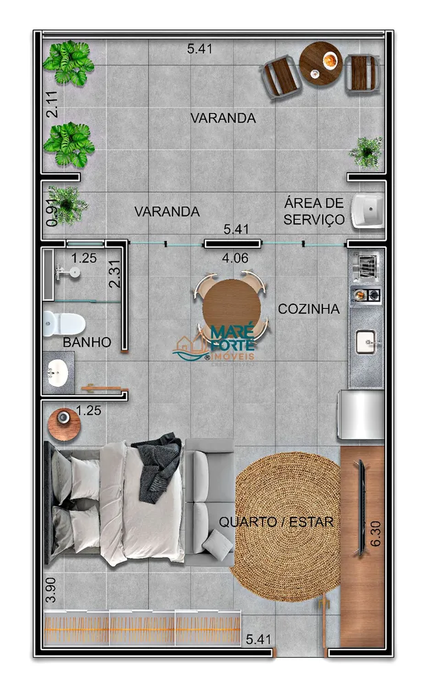 Apartamento, 42 m² - Foto 10
