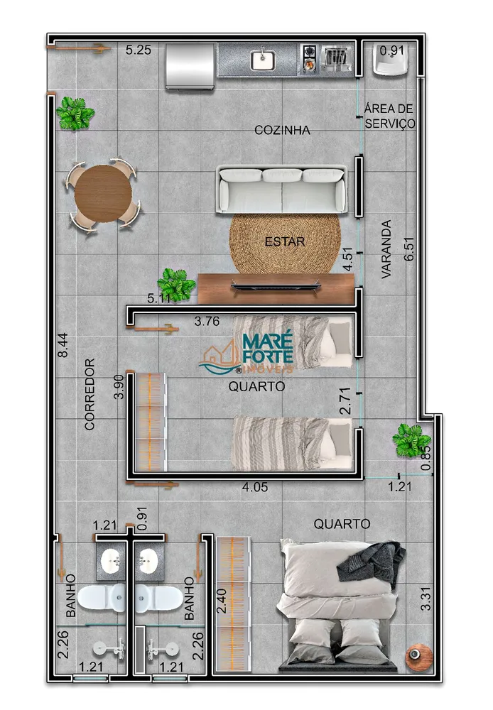 Apartamento, 42 m² - Foto 6