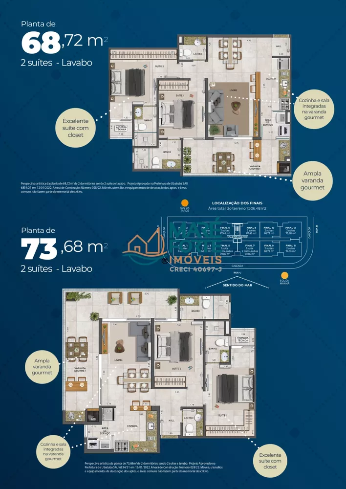 Apartamento, 2 quartos, 67 m² - Foto 12