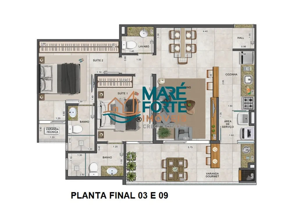 Apartamento, 2 quartos, 67 m² - Foto 20