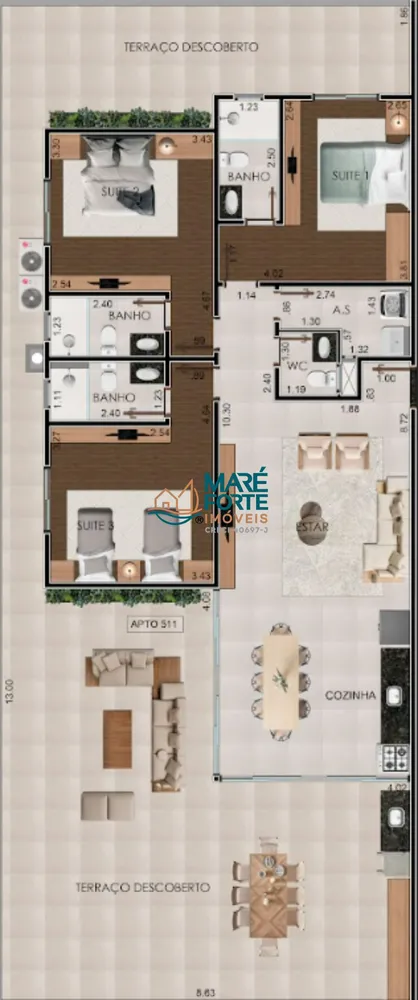 Apartamento, 2 quartos, 70 m² - Foto 16
