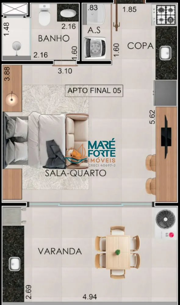 Apartamento, 2 quartos, 70 m² - Foto 10