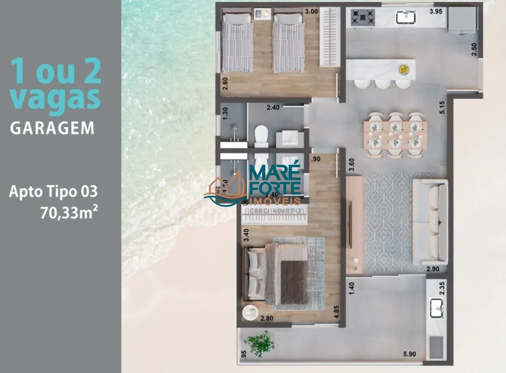 Apartamento, 1 quarto, 44 m² - Foto 10