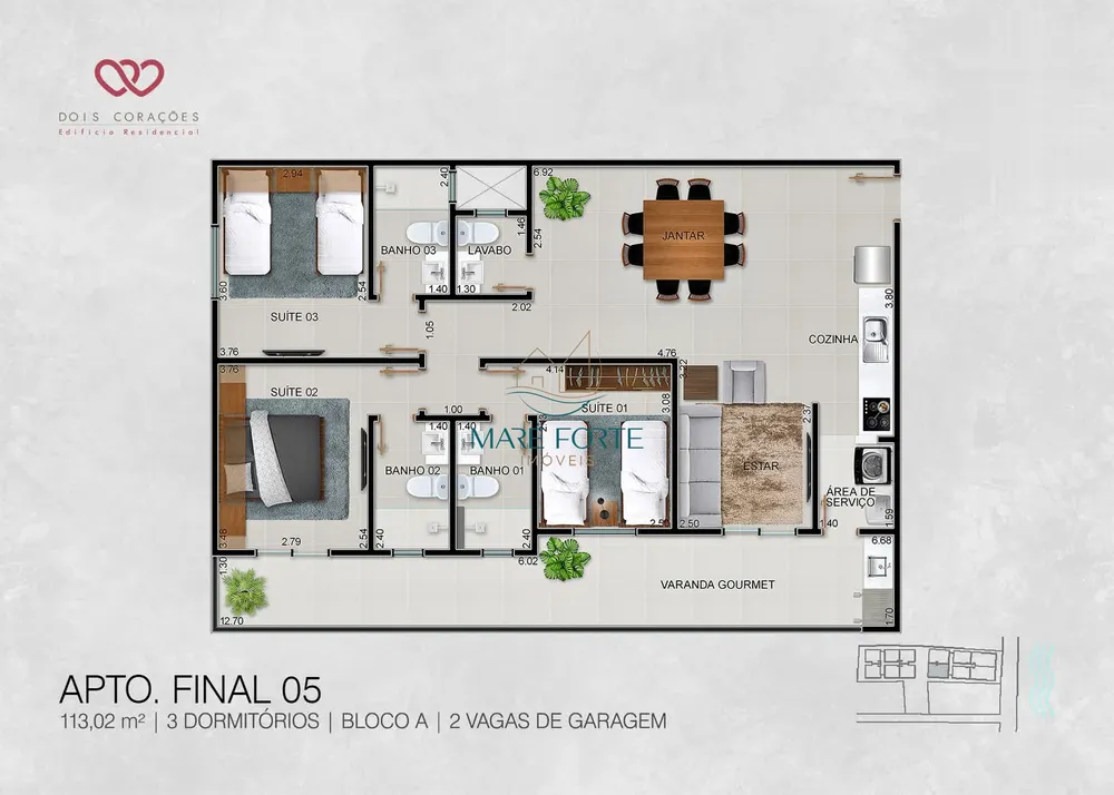 Apartamento, 2 quartos, 80 m² - Foto 11