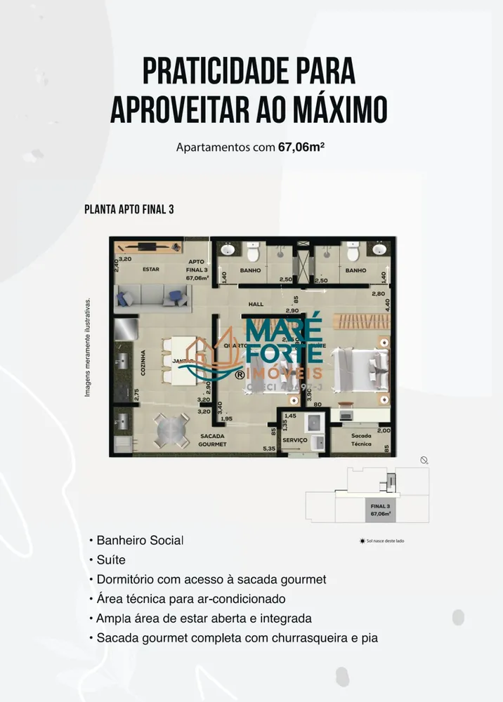 Apartamento, 2 quartos, 91 m² - Foto 7