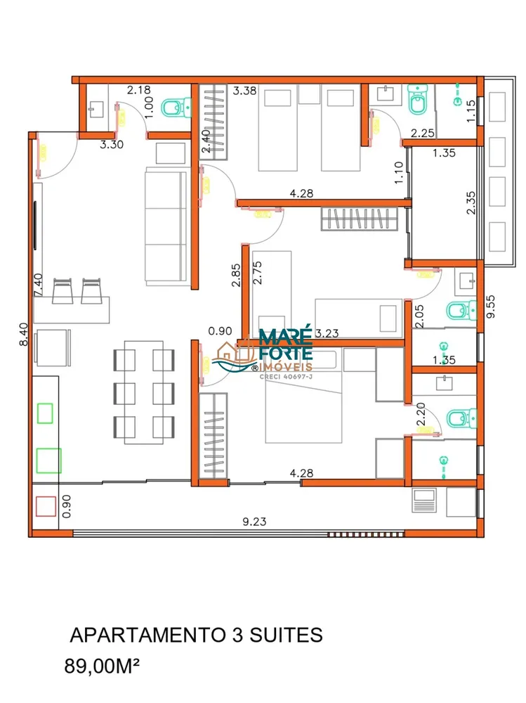 Apartamento, 1 quarto, 36 m² - Foto 12