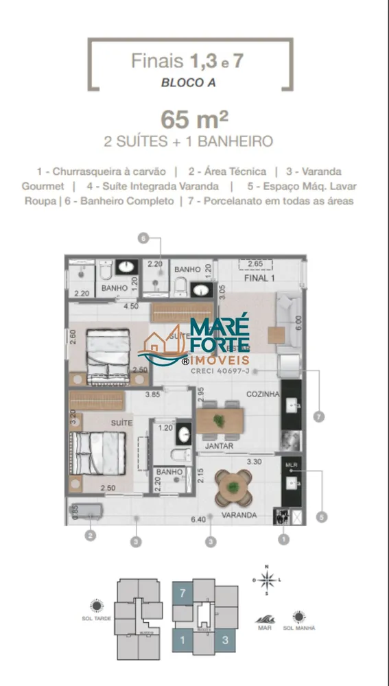 Apartamento, 2 quartos, 63 m² - Foto 5