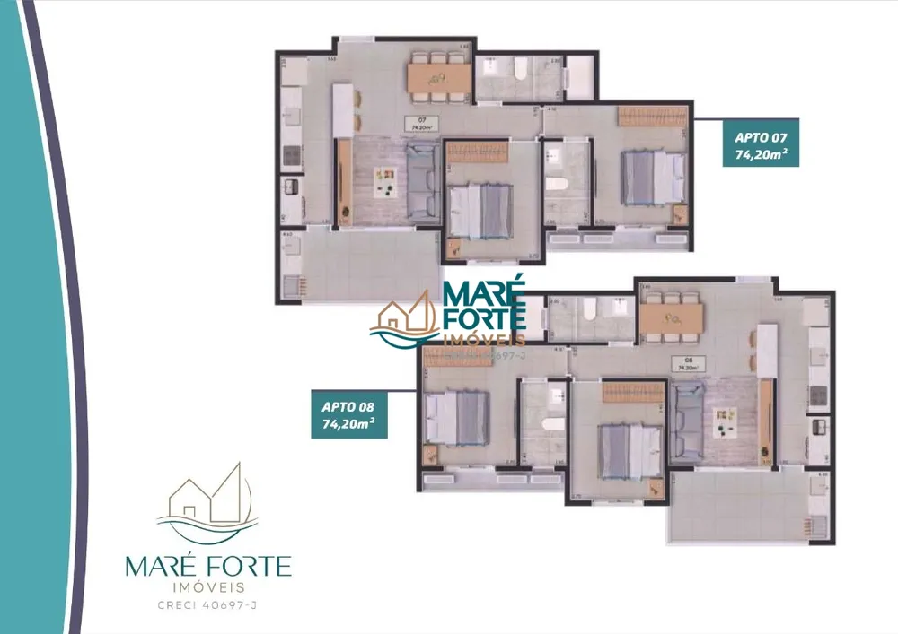 Apartamento, 2 quartos, 74 m² - Foto 6
