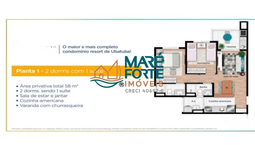 Apartamento, 2 quartos, 58 m² - Foto 10