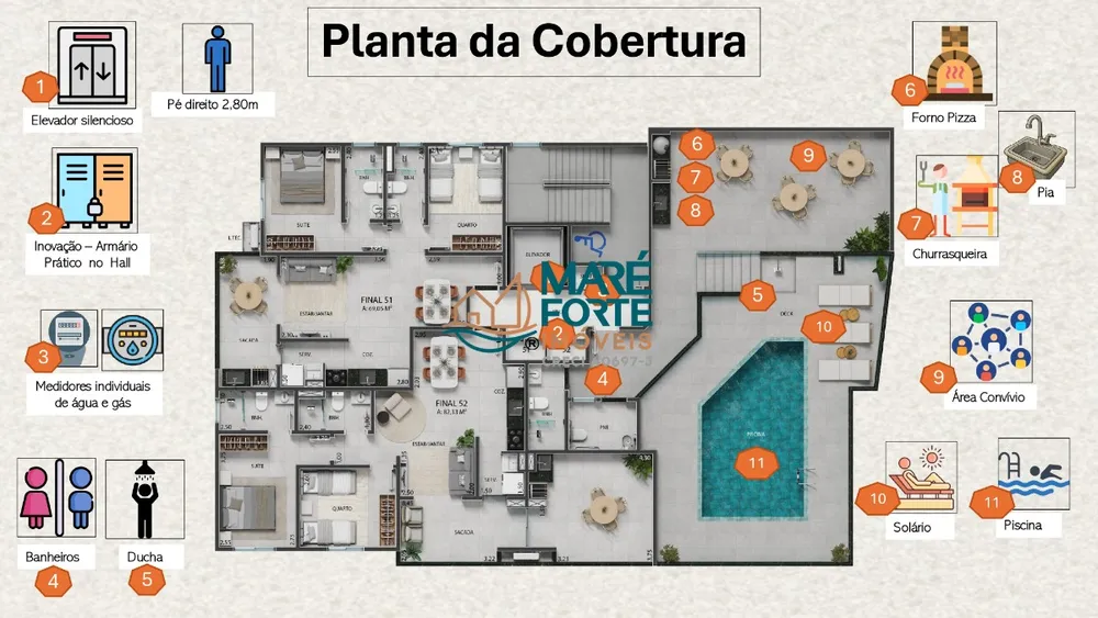 Apartamento, 2 quartos, 66 m² - Foto 6