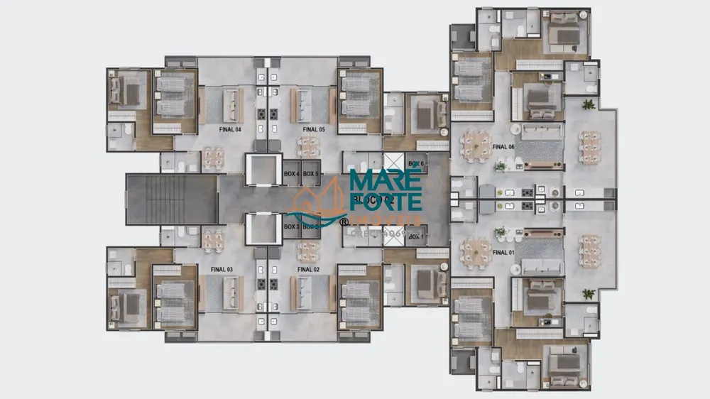 Apartamento, 2 quartos, 61 m² - Foto 3