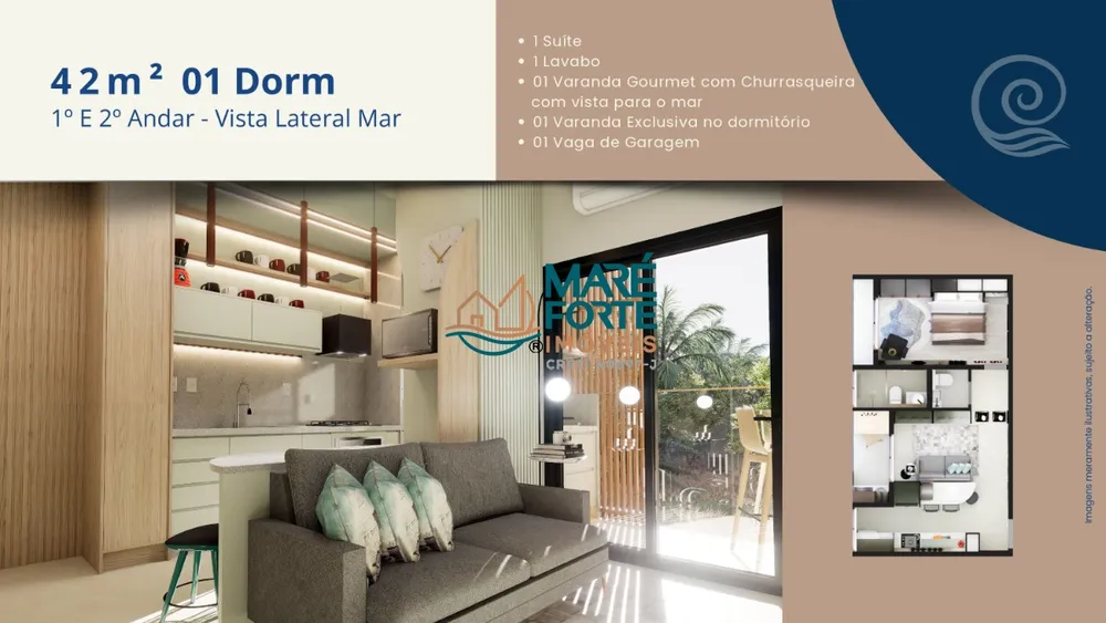 Apartamento, 1 quarto, 42 m² - Foto 4