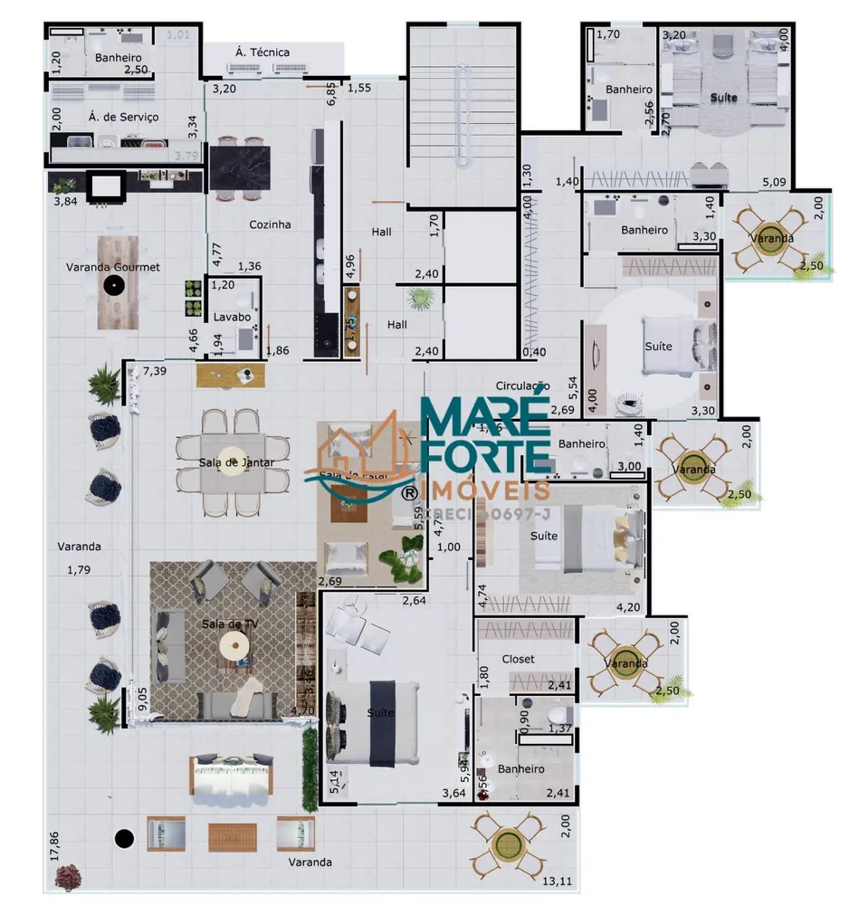 Apartamento, 4 quartos, 350 m² - Foto 13